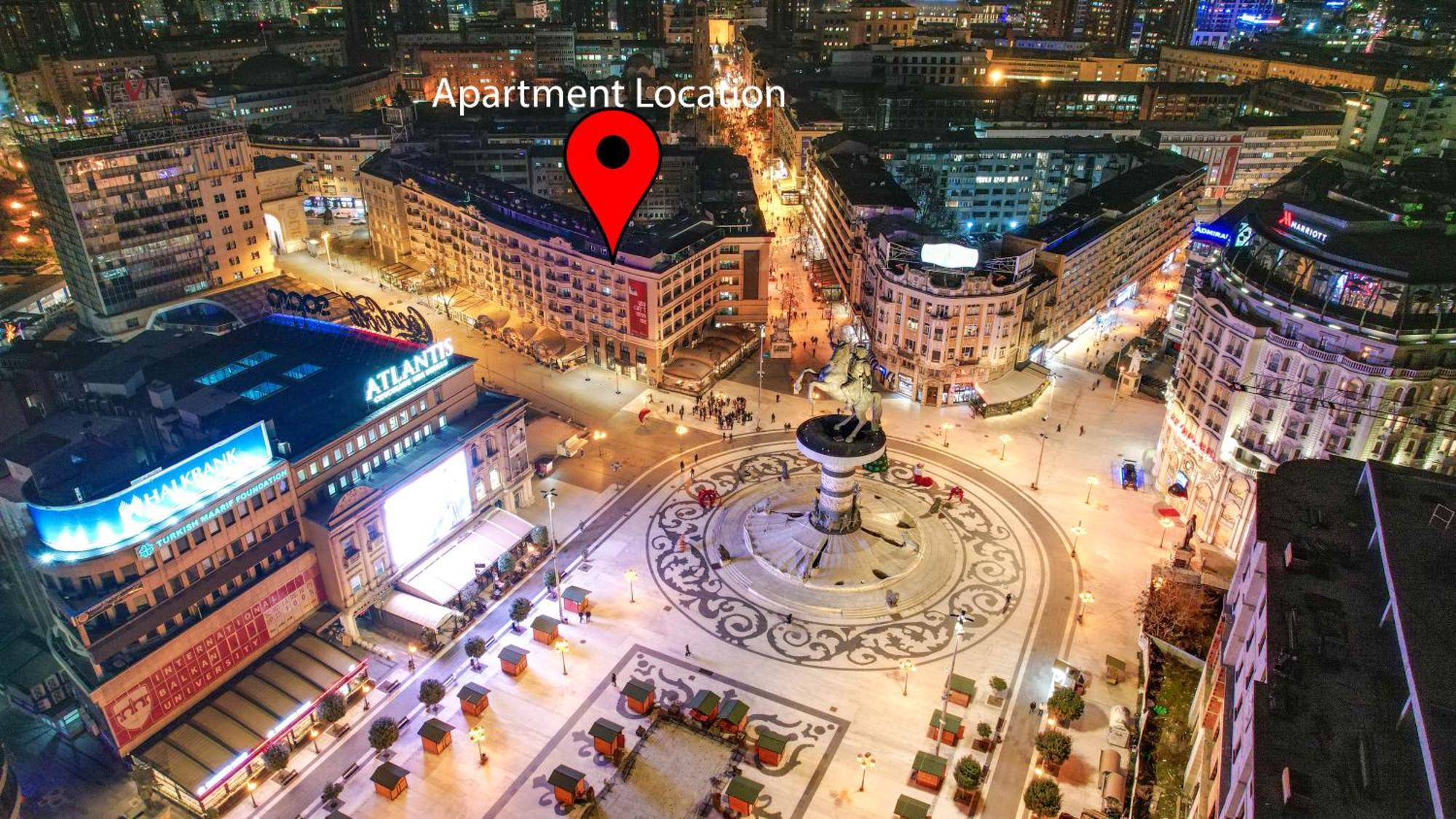 Apartment Skopje Square Экстерьер фото